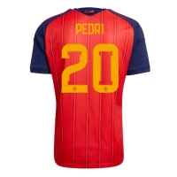 Camiseta España Pedri Gonzalez #20 Primera Equipación Replica Mundial 2026 mangas cortas